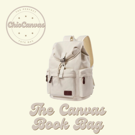 [NEW] ChicCanvas™️ Book Bag