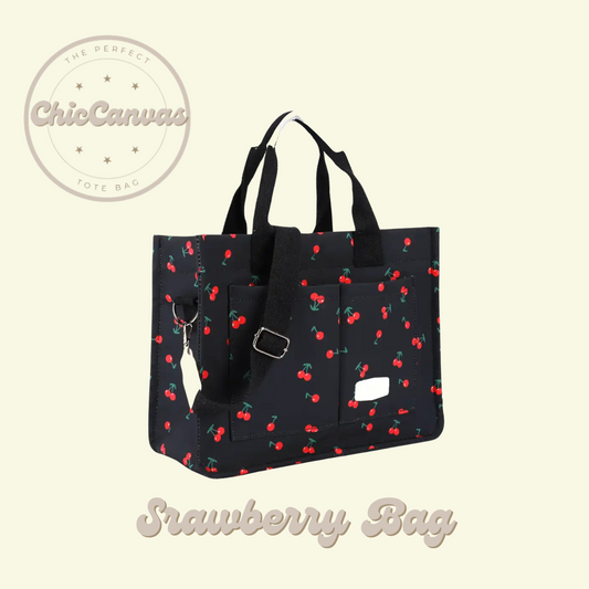 [NEW] ChicCanvas™️ Strawberry Bag